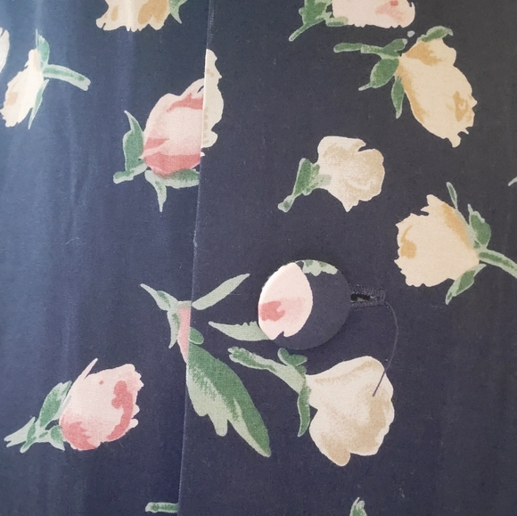 Vintage Floral Shift Dress - Picture 10 of 12